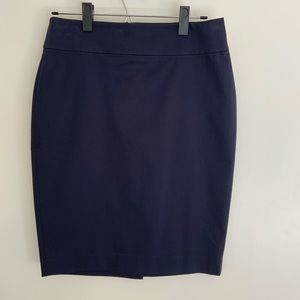 Ann Taylor - Navy Pencil Skirt size 2